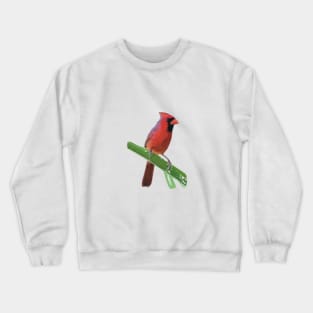 Northern Cardinal or Redbird Crewneck Sweatshirt